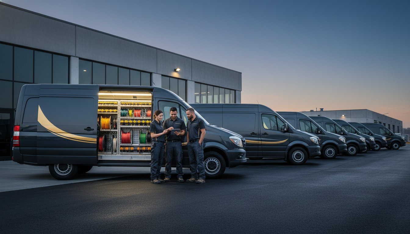 Electrical Contractor Fleet Vehicle Solutions: The 2026 Strategic Guide