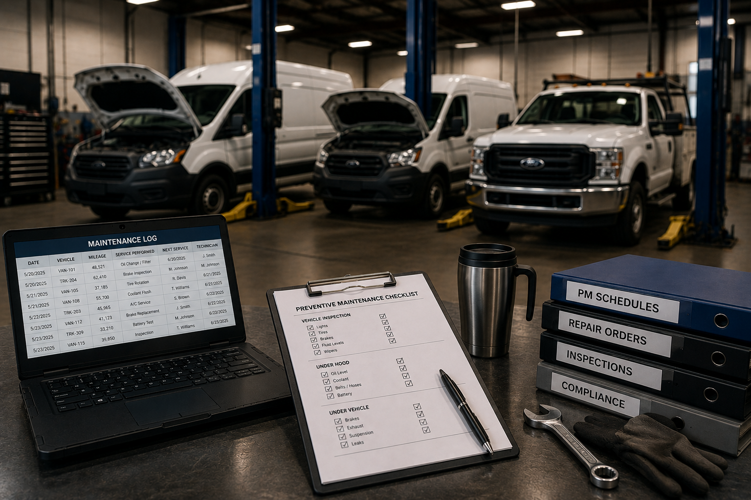 Fleet Maintenance Management Services: Why Small Fleets Outgrow Spreadsheets